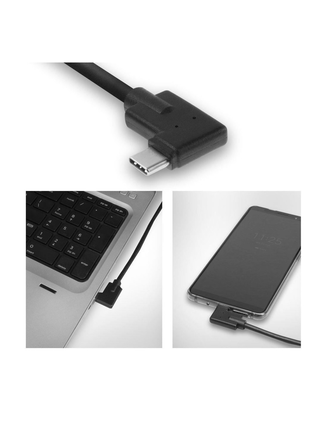 ACT AC7407 USB-kabel 2 m USB 3.2 Gen 1 (3.1 Gen 1) USB C Zwart