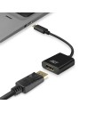ACT AC7320 video kabel adapter 0,15 m USB Type-C DisplayPort Zwart