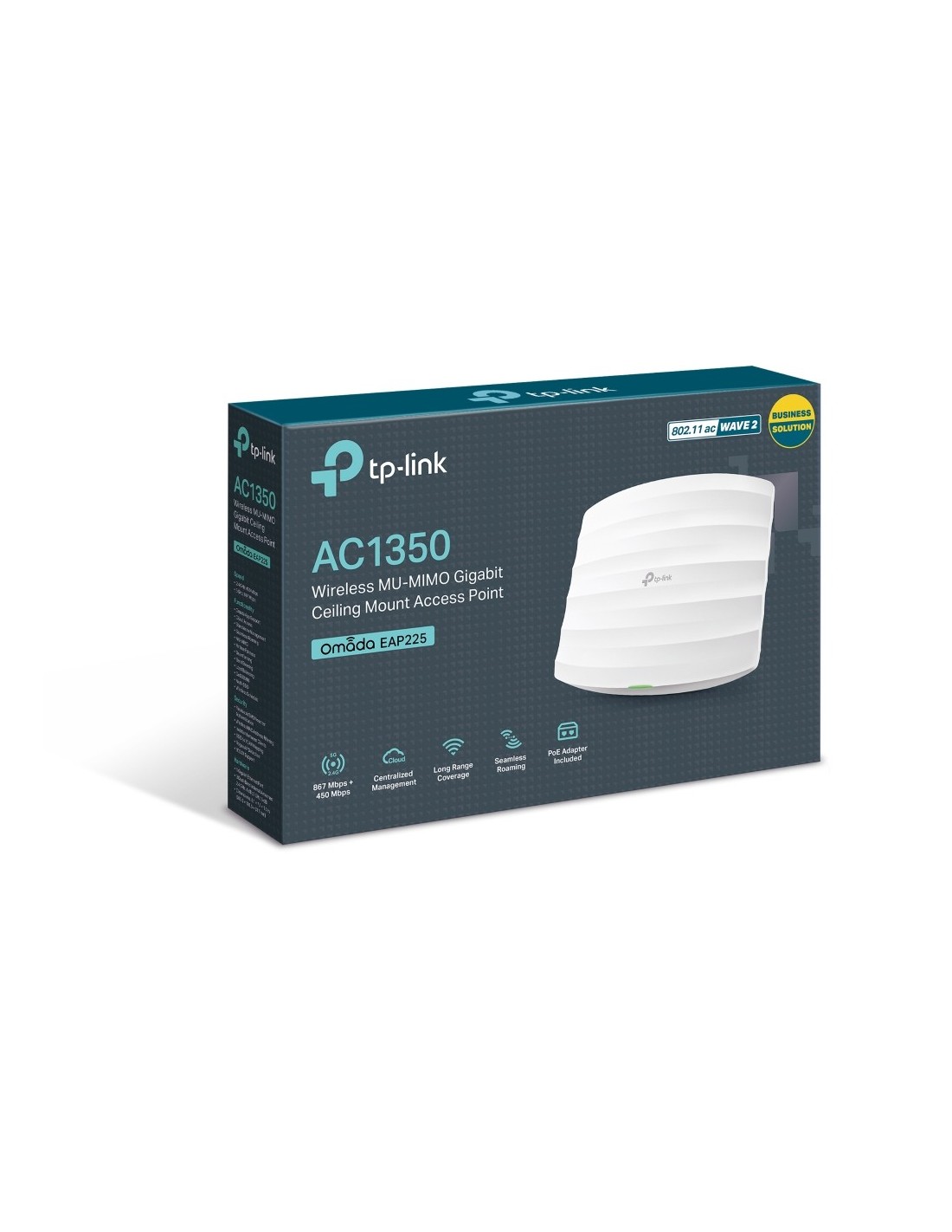 TP-LINK EAP225 867 Mbit s Wit Power over Ethernet (PoE)