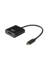 ACT AC7320 video kabel adapter 0,15 m USB Type-C DisplayPort Zwart