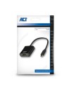 ACT AC7320 video kabel adapter 0,15 m USB Type-C DisplayPort Zwart