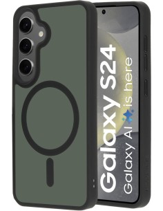 Mobiparts Hardcover Samsung Galaxy S24 Satin Black (Magsafe Compatible) 2