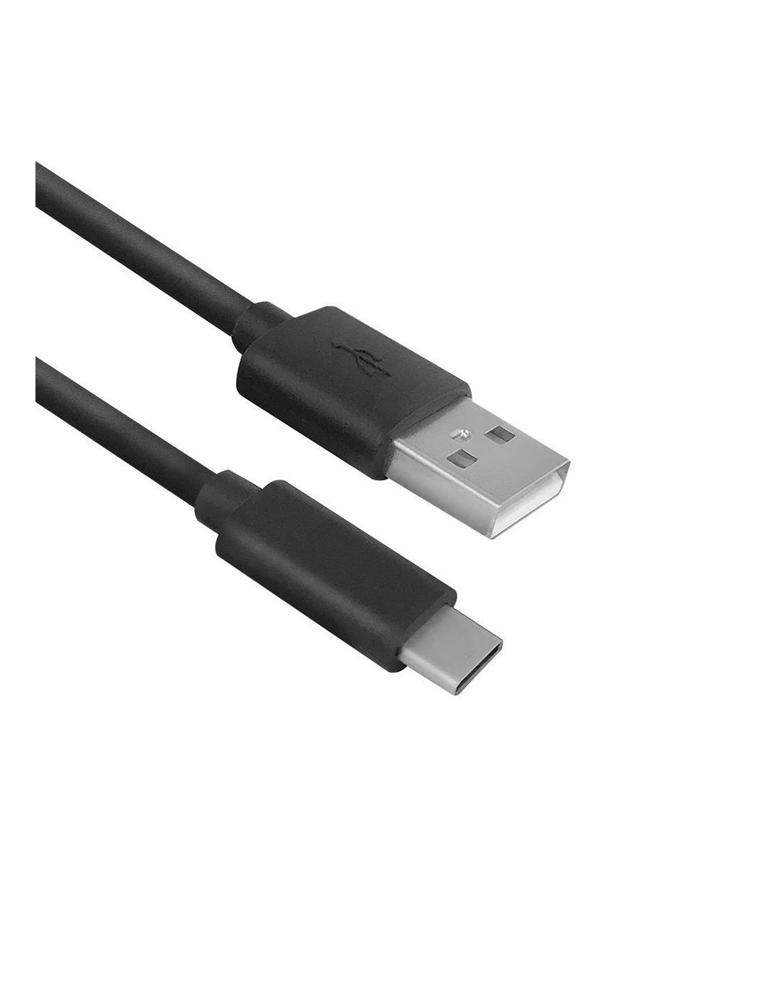 ACT AC7350 USB-kabel 1 m USB 2.0 USB C USB A Zwart