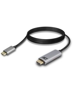 ACT AC7000 USB-C naar VGA female adapter, kabellengte 0.15m, aluminium behuizing