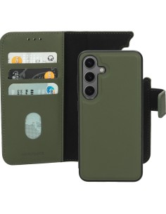 Mobiparts Leather 2 in 1 Wallet Case Samsung Galaxy S24 Green