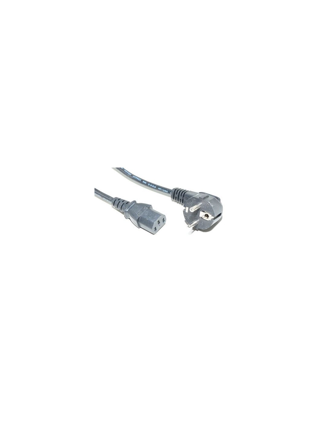 ACT AC3305 electriciteitssnoer Zwart 2 m Netstekker type F C13 stekker