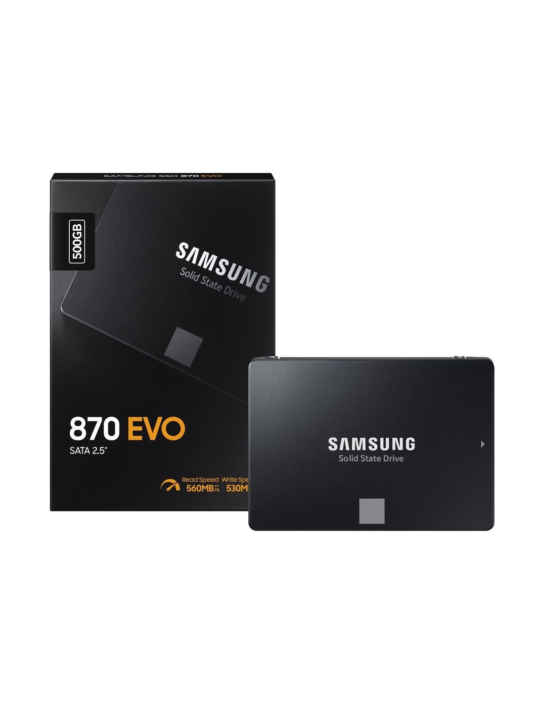 Samsung 870 EVO | 500GB SATA SSD | 2.5'' | 560MB/s