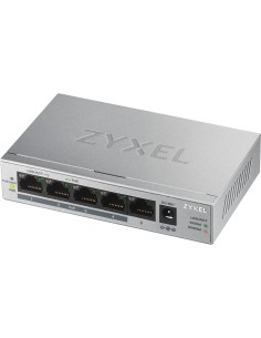 Zyxel GS1005HP Unmanaged Gigabit Ethernet (10 100 1000) Power over Ethernet (PoE) Zilver