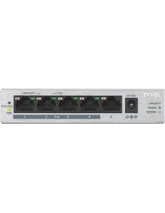 Zyxel GS1005HP Unmanaged Gigabit Ethernet (10 100 1000) Power over Ethernet (PoE) Zilver
