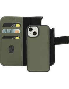 Mobiparts Leather 2 in 1 Wallet Case Apple iPhone 15 Green 2