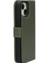 Mobiparts Leather 2 in 1 Wallet Case Apple iPhone 15 Green