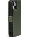 Mobiparts Leather 2 in 1 Wallet Case Apple iPhone 15 Green