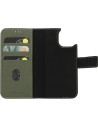 Mobiparts Leather 2 in 1 Wallet Case Apple iPhone 15 Green
