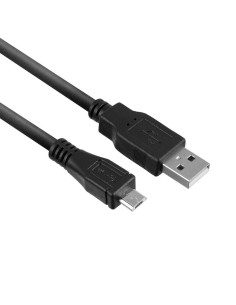 ACT AC3000 USB-kabel 1 m USB 2.0 USB A Micro-USB B Zwart