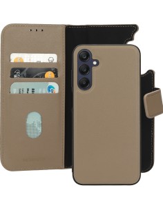 Mobiparts Leather 2 in 1 Wallet Case Samsung Galaxy A25 Taupe