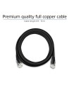 ACT AC4000 netwerkkabel Zwart 0,9 m Cat6 U/UTP (UTP)