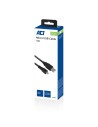 ACT AC3000 USB-kabel 1 m USB 2.0 USB A Micro-USB B Zwart