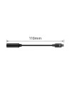 ACT AC7380 audio kabel tussenstuk 0,11 m 3.5mm USB Type-C Zwart