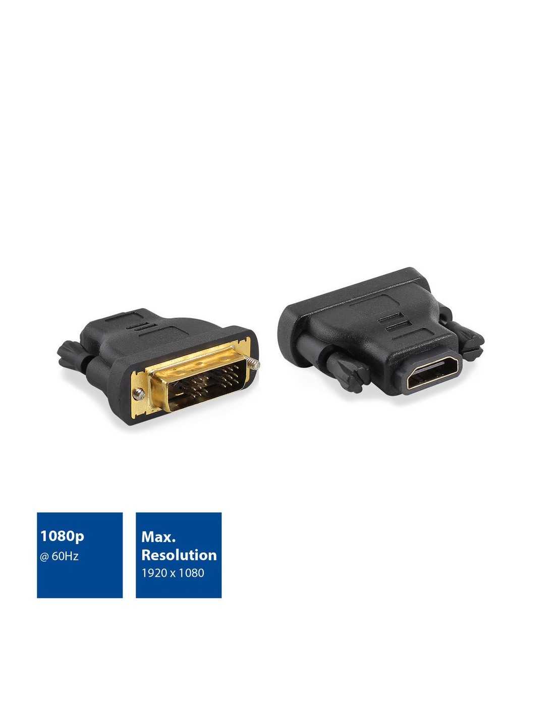 ACT DVI-D naar HDMI verloopadapter Zipbag