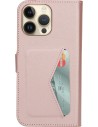 Mobiparts Classic Wallet Case Apple iPhone 14 Pro Max Pink