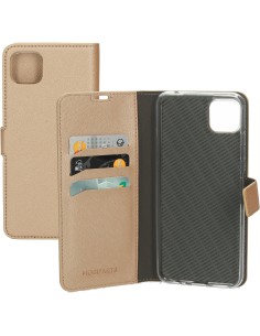 Mobiparts Saffiano Wallet Case Samsung Galaxy A22 5G (2021) Copper