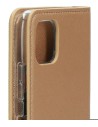 Mobiparts Saffiano Wallet Case Samsung Galaxy A22 5G (2021) Copper