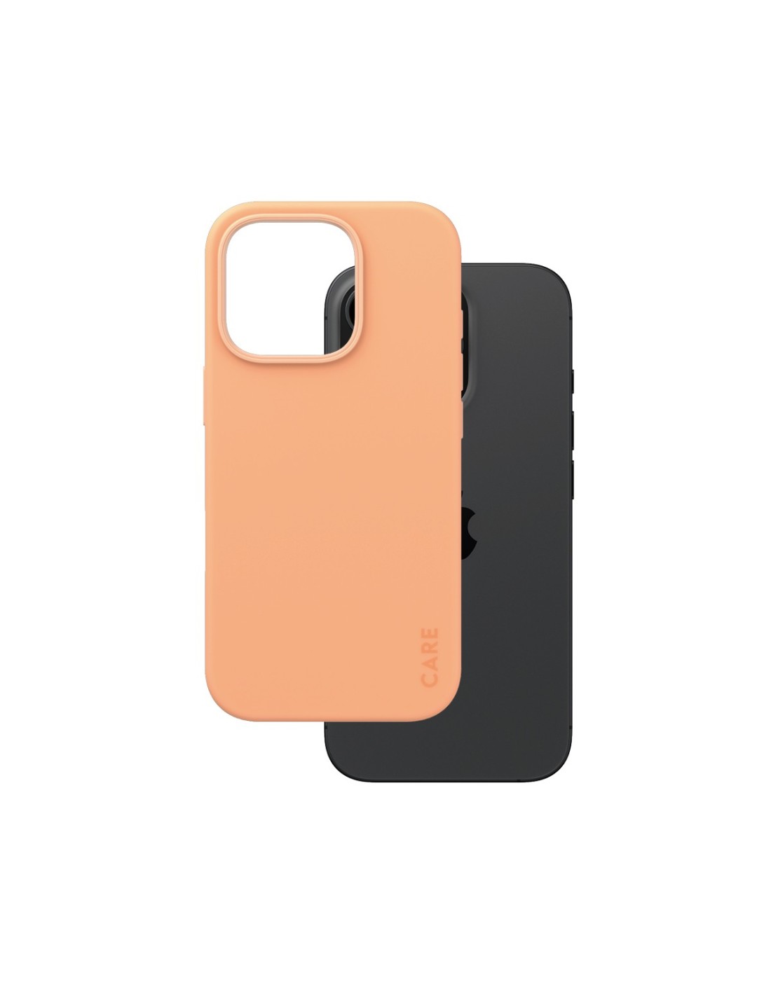 CARE by PanzerGlass Fashionable Case Peachy w. MagSafe iPhone 16 Pro