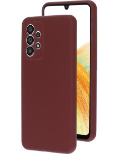 Mobiparts Silicone Cover Samsung Galaxy A33 5G (2022) Plum Red
