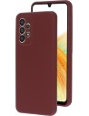Mobiparts Silicone Cover Samsung Galaxy A33 5G (2022) Plum Red