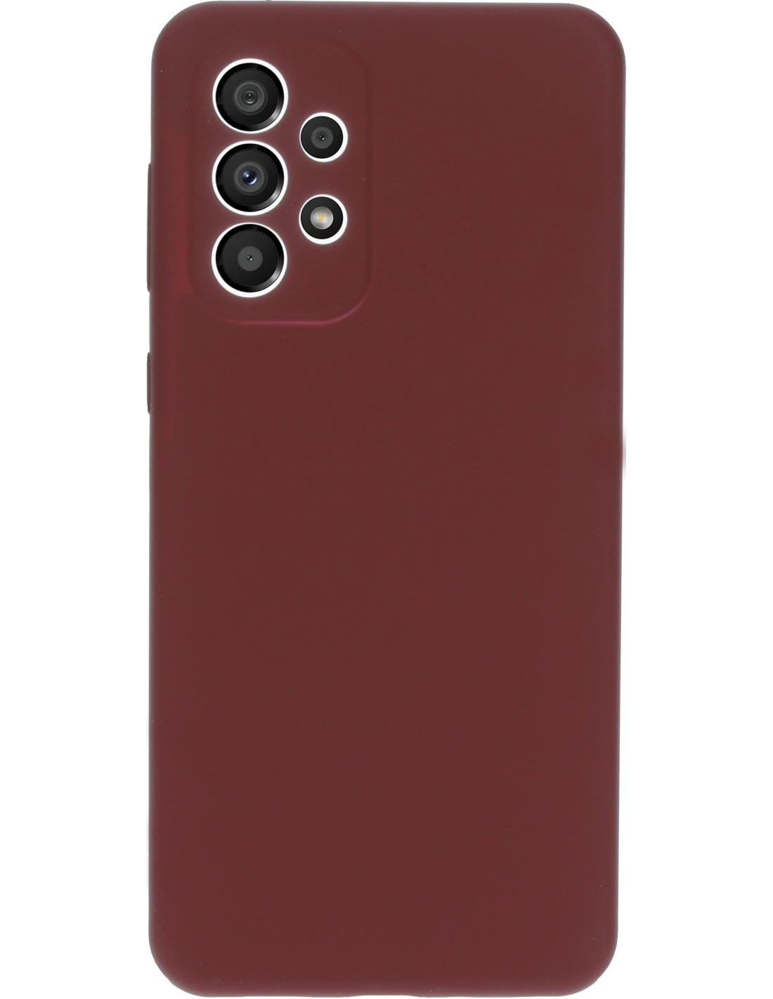 Mobiparts Silicone Cover Samsung Galaxy A33 5G (2022) Plum Red