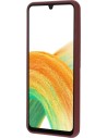 Mobiparts Silicone Cover Samsung Galaxy A33 5G (2022) Plum Red