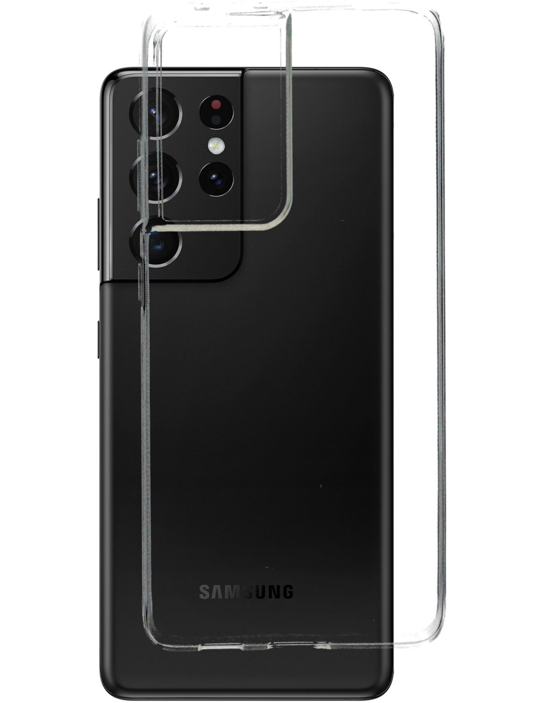 Mobiparts Classic TPU Case Samsung Galaxy S21 Ultra Transparent