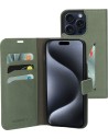 Mobiparts Classic Wallet Case Apple iPhone 15 Pro Max Stone Green