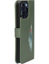 Mobiparts Classic Wallet Case Apple iPhone 15 Pro Max Stone Green