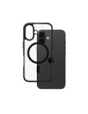 CARE by PanzerGlass Flagship Case Transparent Urban Combat w. Black Frame & MagSafe iPhone 16