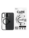 CARE by PanzerGlass Flagship Case Transparent Urban Combat w. Black Frame & MagSafe iPhone 16