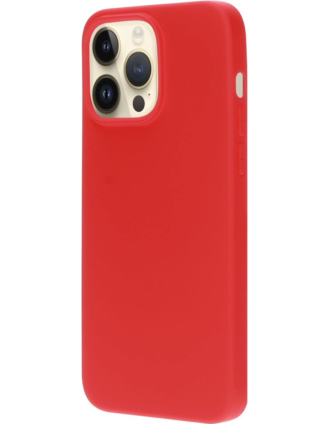 Mobiparts Silicone Cover Apple iPhone 14 Pro Max Scarlet Red