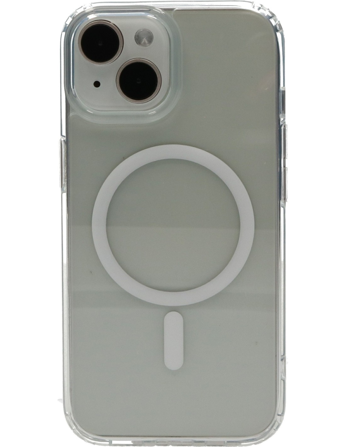 Mobiparts Hardcover Apple iPhone 15 14 Clear (Magsafe Compatible)