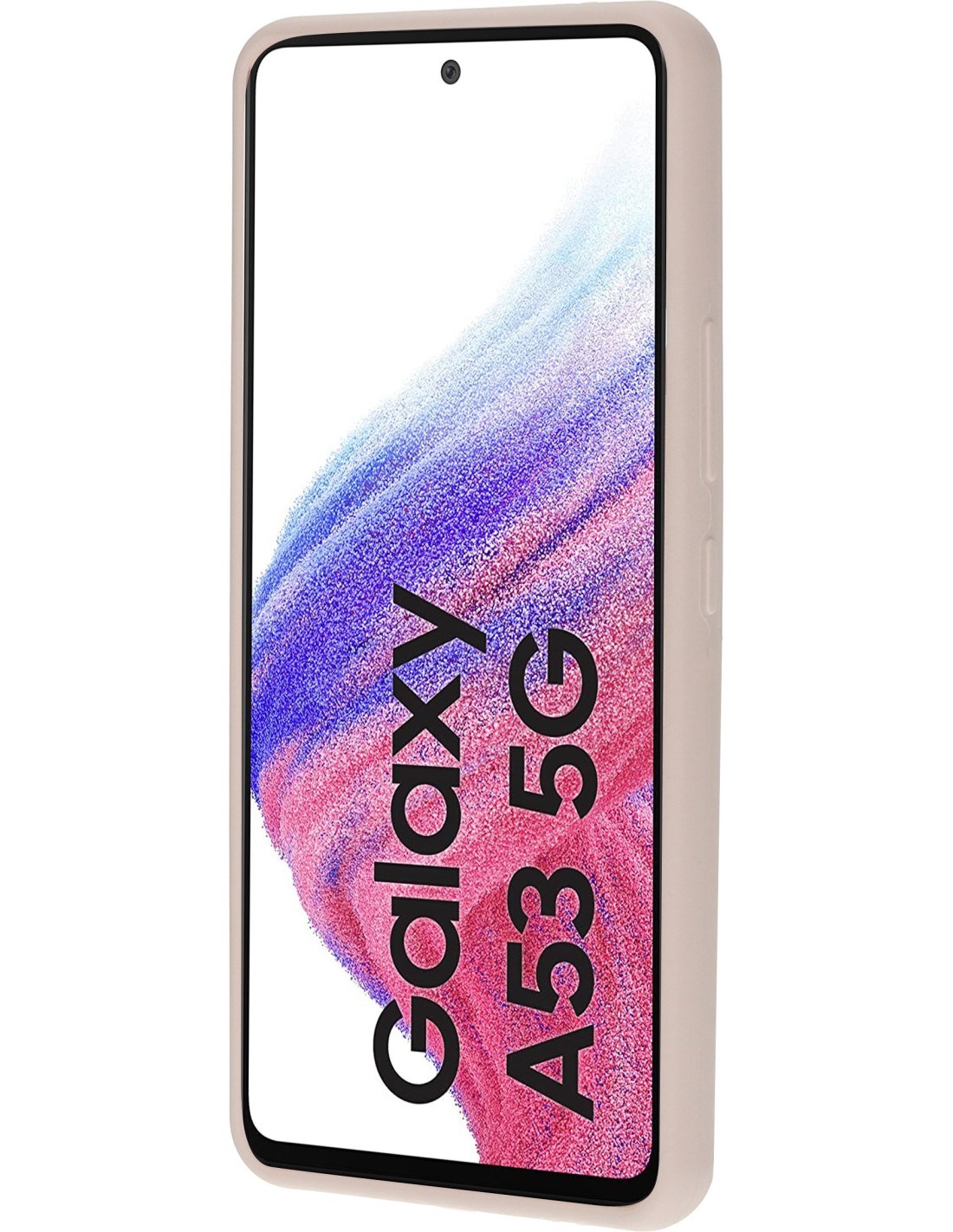 Mobiparts Silicone Cover Samsung Galaxy A53 (2022) Soft Salmon