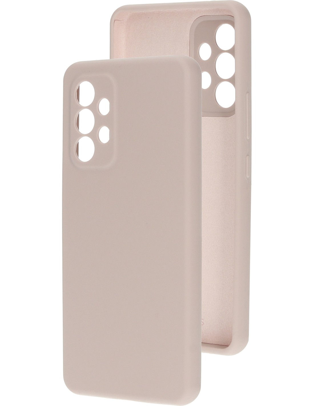 Mobiparts Silicone Cover Samsung Galaxy A53 (2022) Soft Salmon