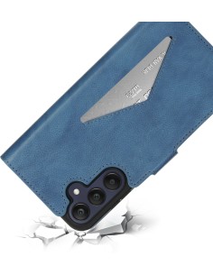 Mobiparts Classic Wallet Case Samsung Galaxy A25 Steel Blue 2