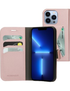 Mobiparts Classic Wallet Case Apple iPhone 13 Pro Pink