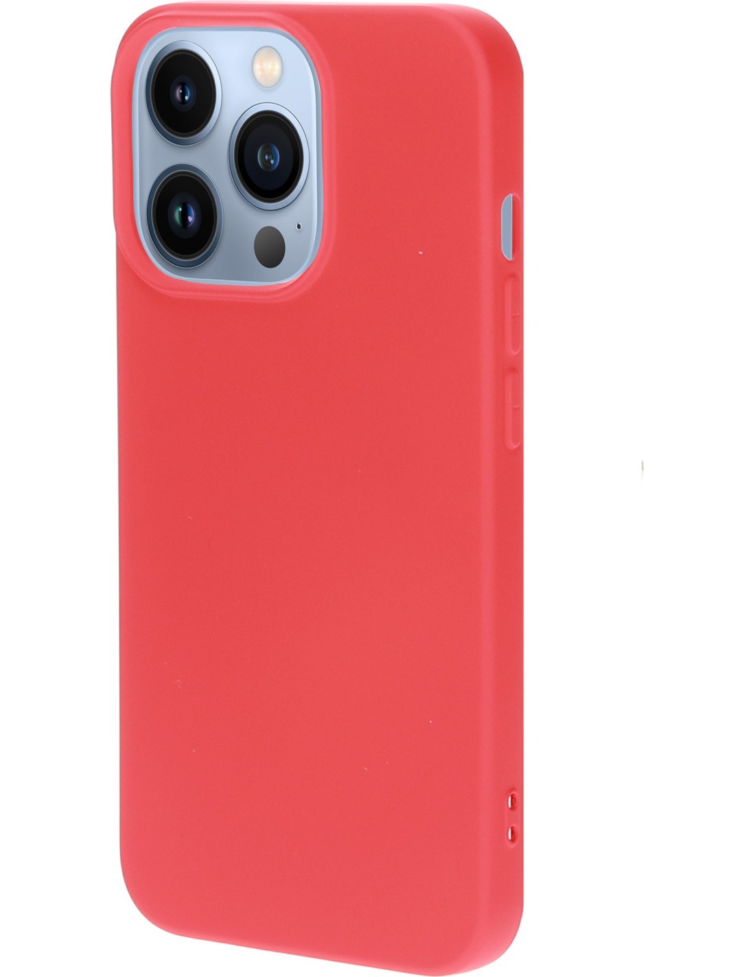 Mobiparts Silicone Cover Apple iPhone 13 Pro Scarlet Red
