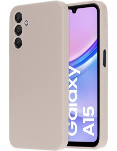 Mobiparts Silicone Cover Samsung Galaxy A15 Soft Salmon