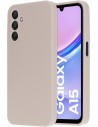 Mobiparts Silicone Cover Samsung Galaxy A15 Soft Salmon