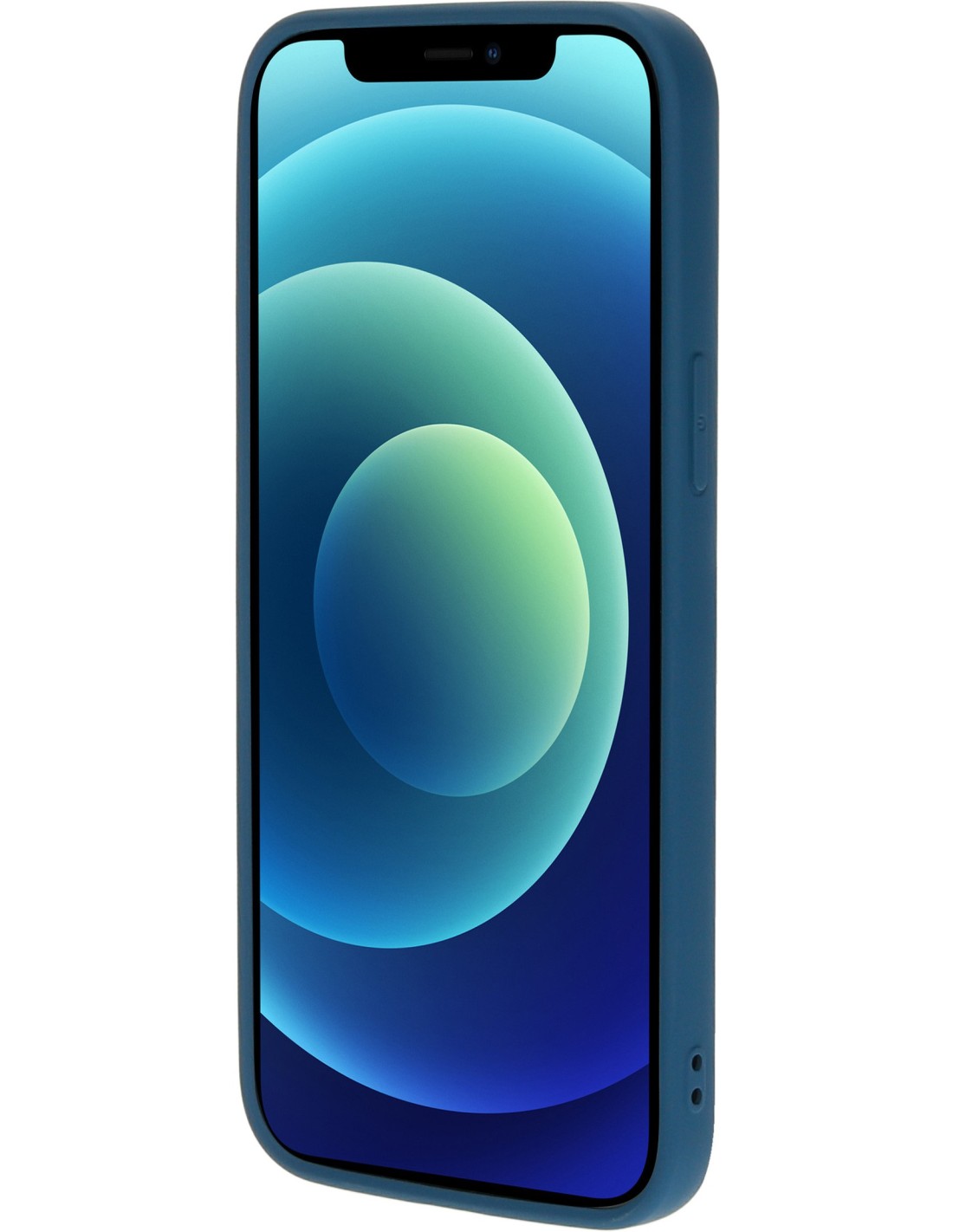 Mobiparts Silicone Cover Apple iPhone 12 Mini Blueberry Blue
