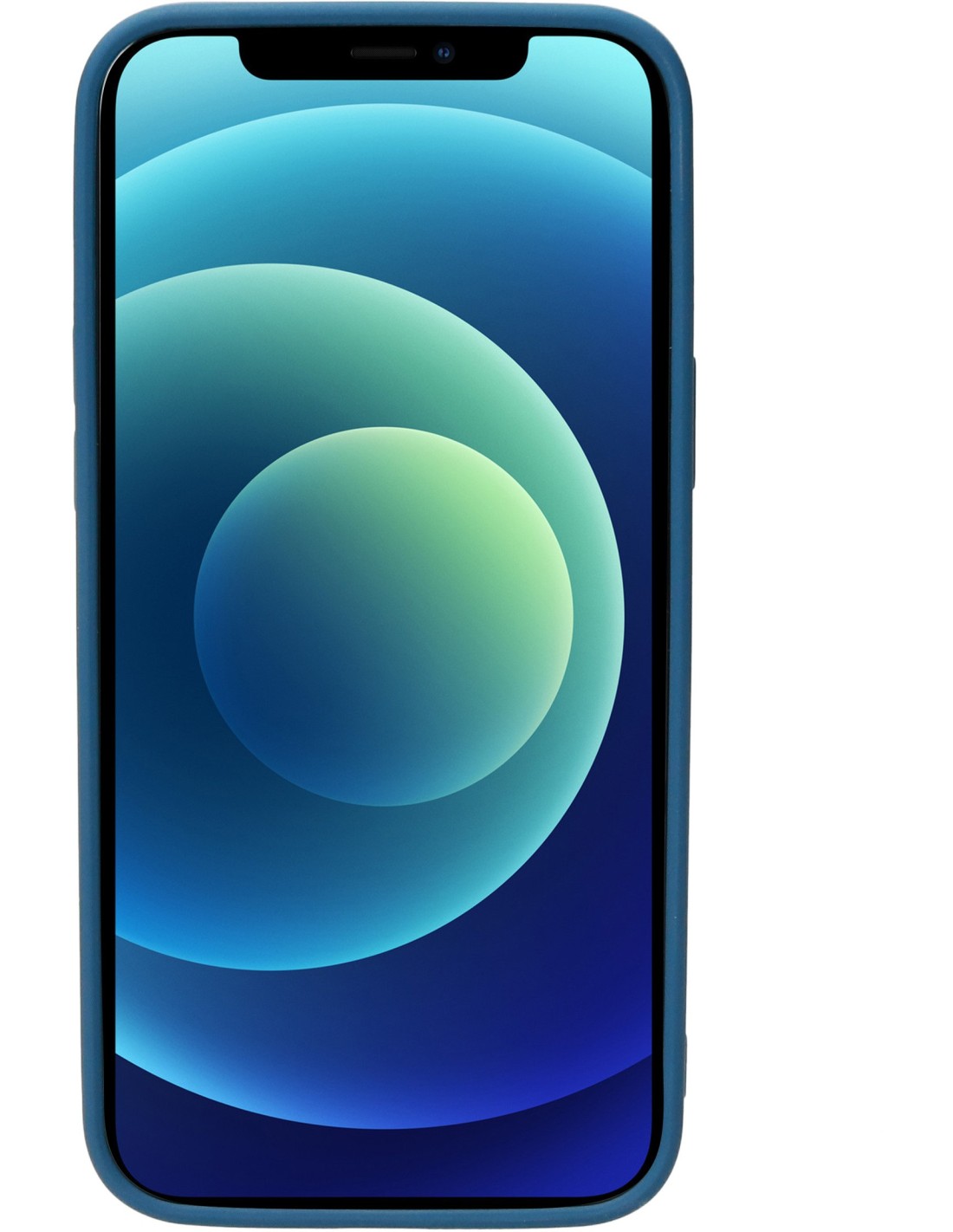 Mobiparts Silicone Cover Apple iPhone 12 Mini Blueberry Blue