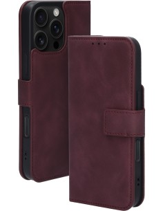 Mobiparts Classic Wallet Case Apple iPhone 16 Pro Max Velvet Red (MagSafe Compatible)