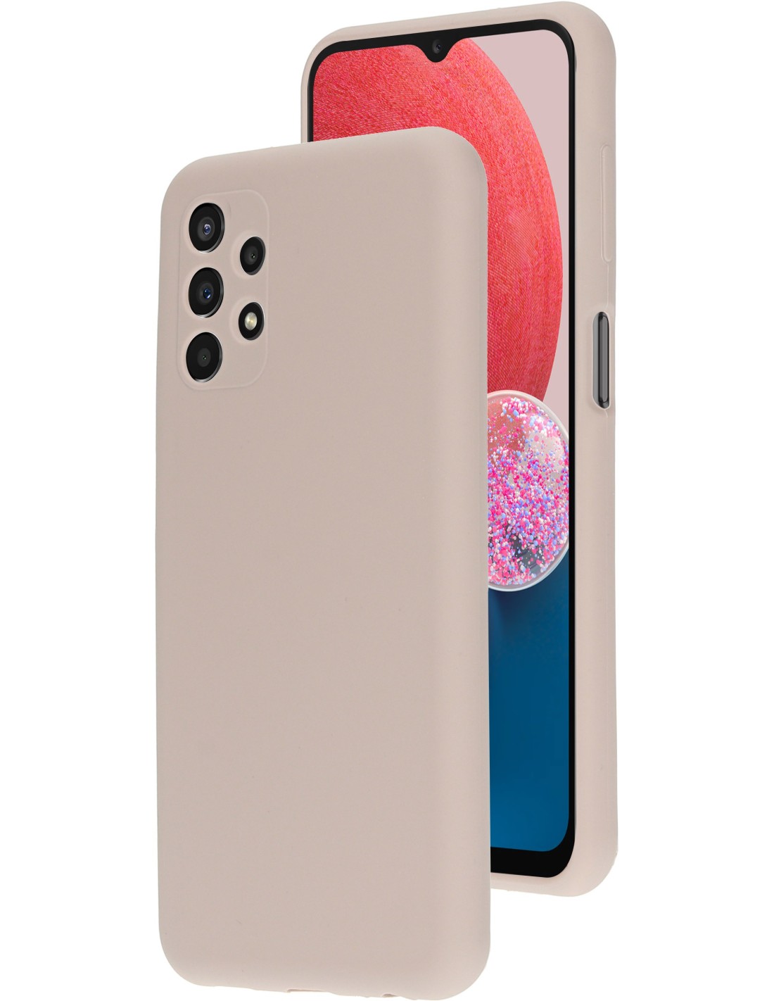 Mobiparts Silicone Cover Samsung Galaxy A13 4G (2022) Soft Salmon