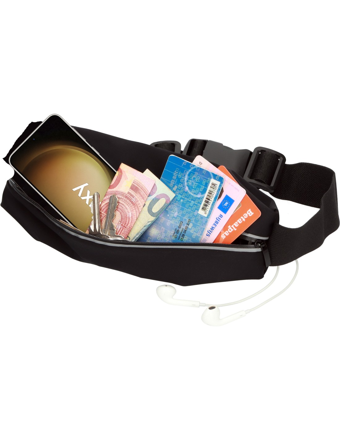 Mobiparts Comfort Fit Sport Belt Samsung Galaxy S23 Plus (2023) Black
